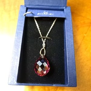 Brand New SWAROVSKI Pink pendent necklace